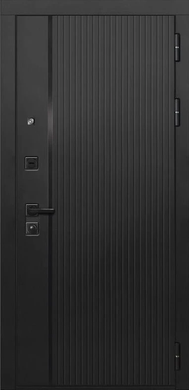 Входная дверь ДвериПРО Л-45 ФЛЗ-603 Бетон снежный DPRO228153 внешняя сторона